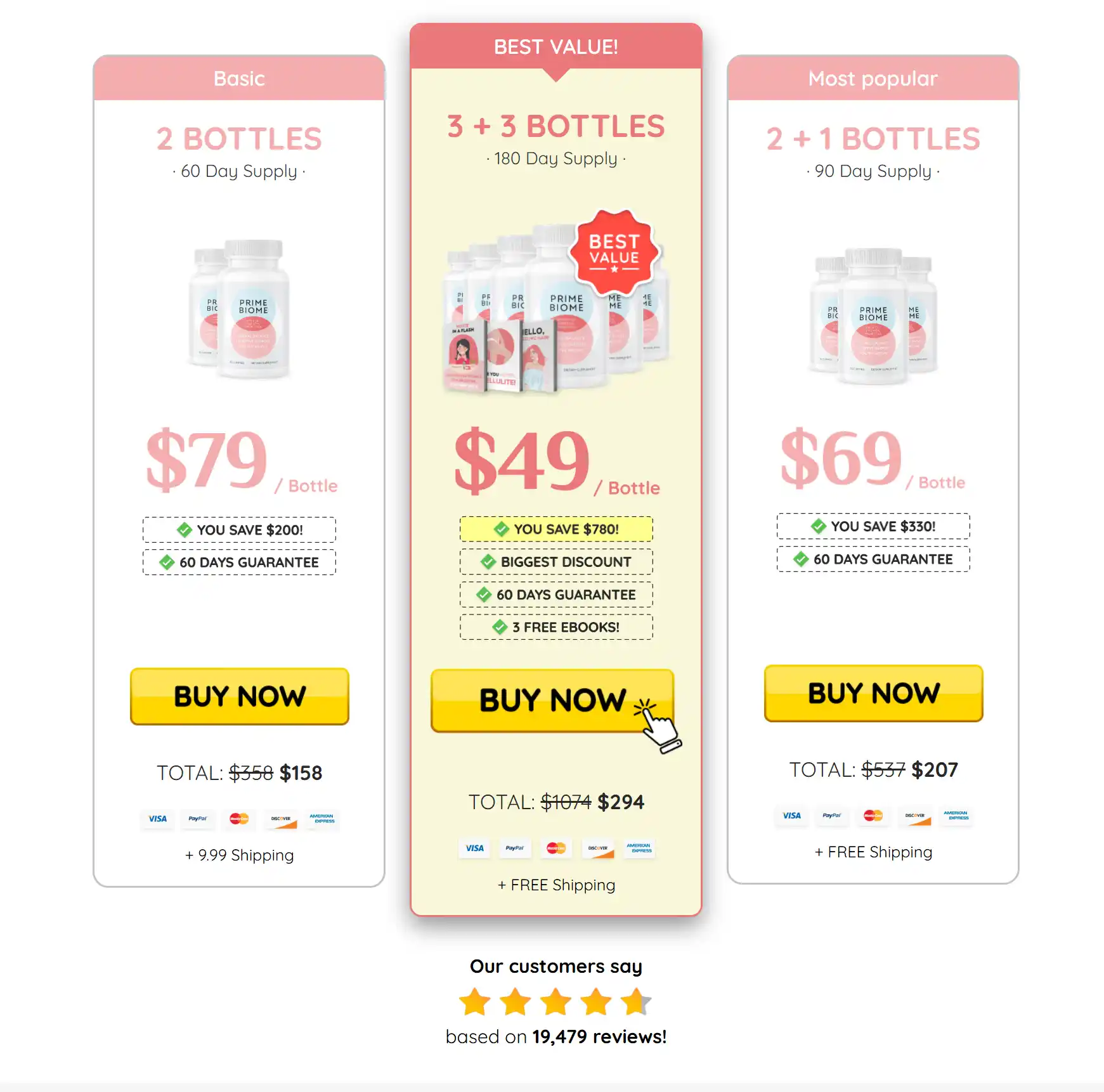 primebiome-pricing-table